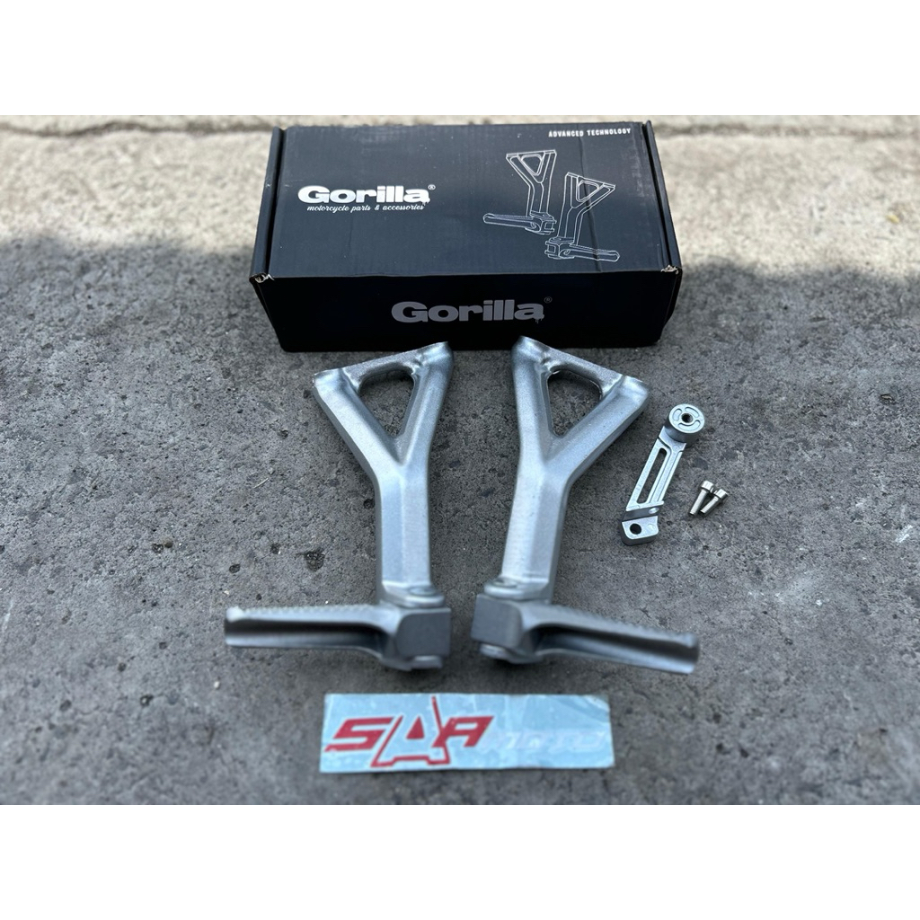 footstep belakang ducati panigale set breket knalpot gorilla postep ducati