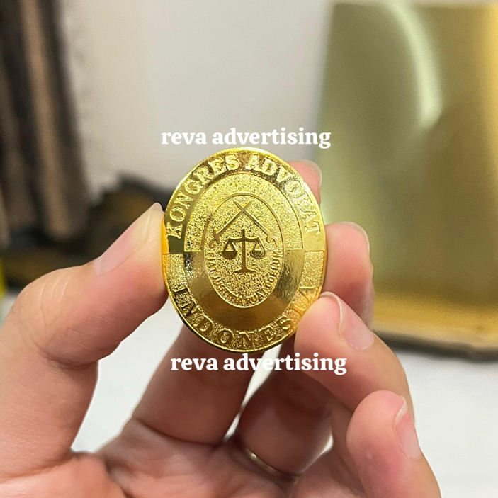 pin dada kongres advokat Indonesia magnet & peniti terbaru | officium nobile kai