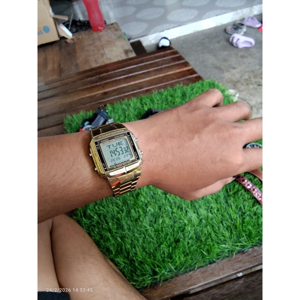 jam tangan original Casio iluminator