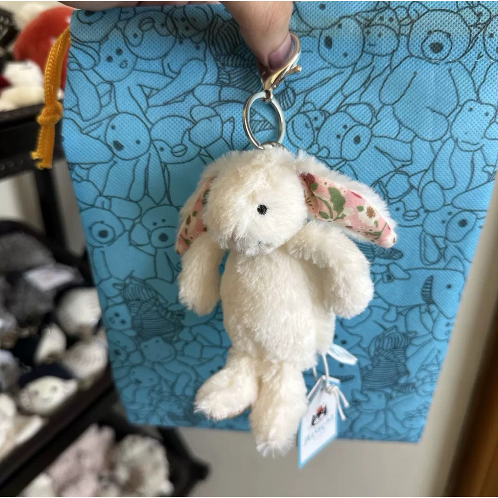 Jellycat Keychain Animals Dengan Jellycat Bag Gratis