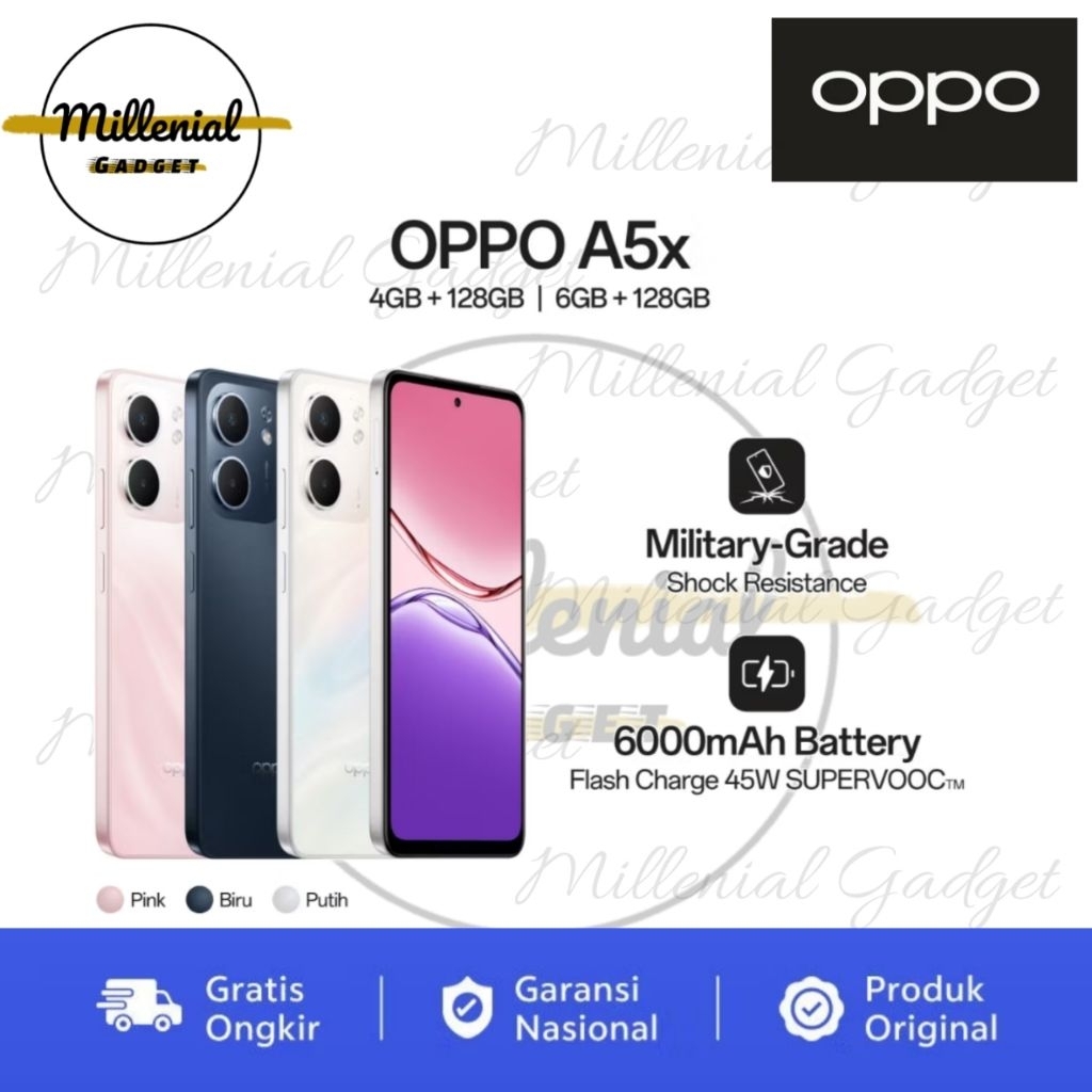 OPPO A5X BERGARANSI RESMI OPPO SERVICE CENTER