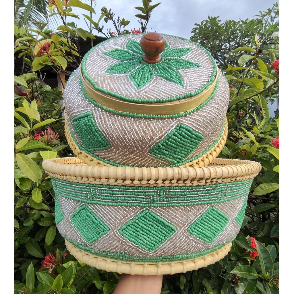 BOKOR PAYET UK 32 CM SIBEH ROTAN