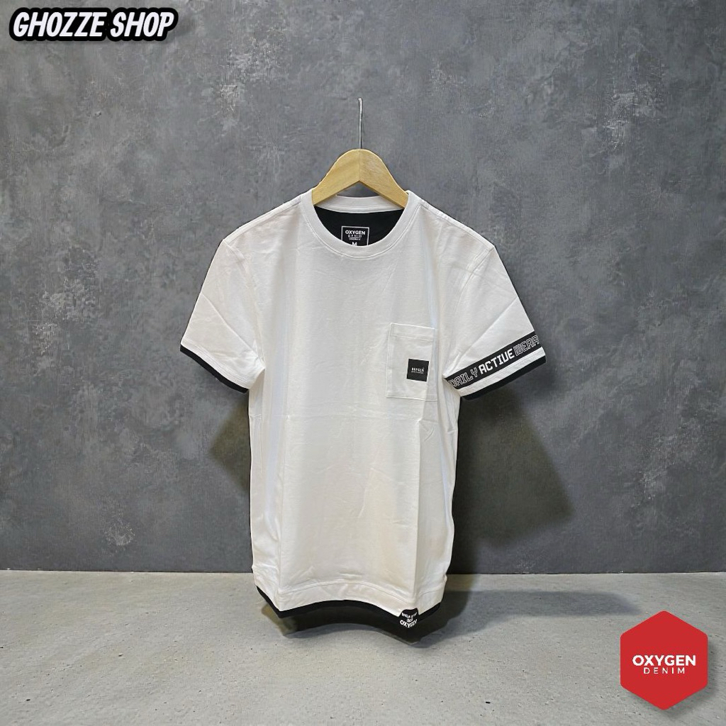 KAOS OXYGEN | OXYGEN DENIM | BAHAN TEBAL