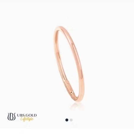 Cincin emas Ubs rosegold 17k
