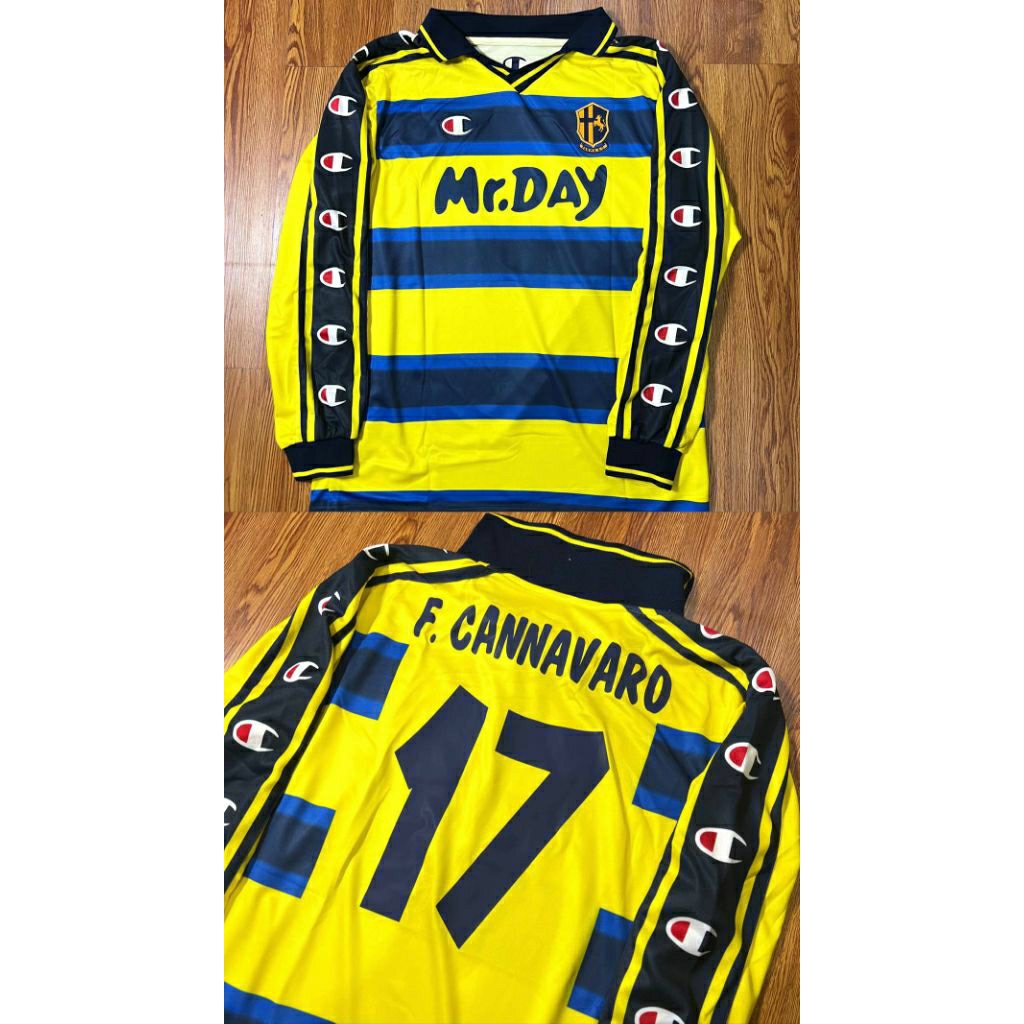 LONGSLEVEE JERSEY PARMA HOME 2000/2001