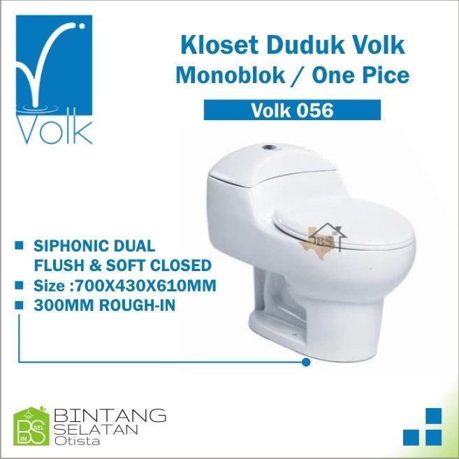 Order Gojek Grab Kloset Duduk Volk 056 Gurah Kediri