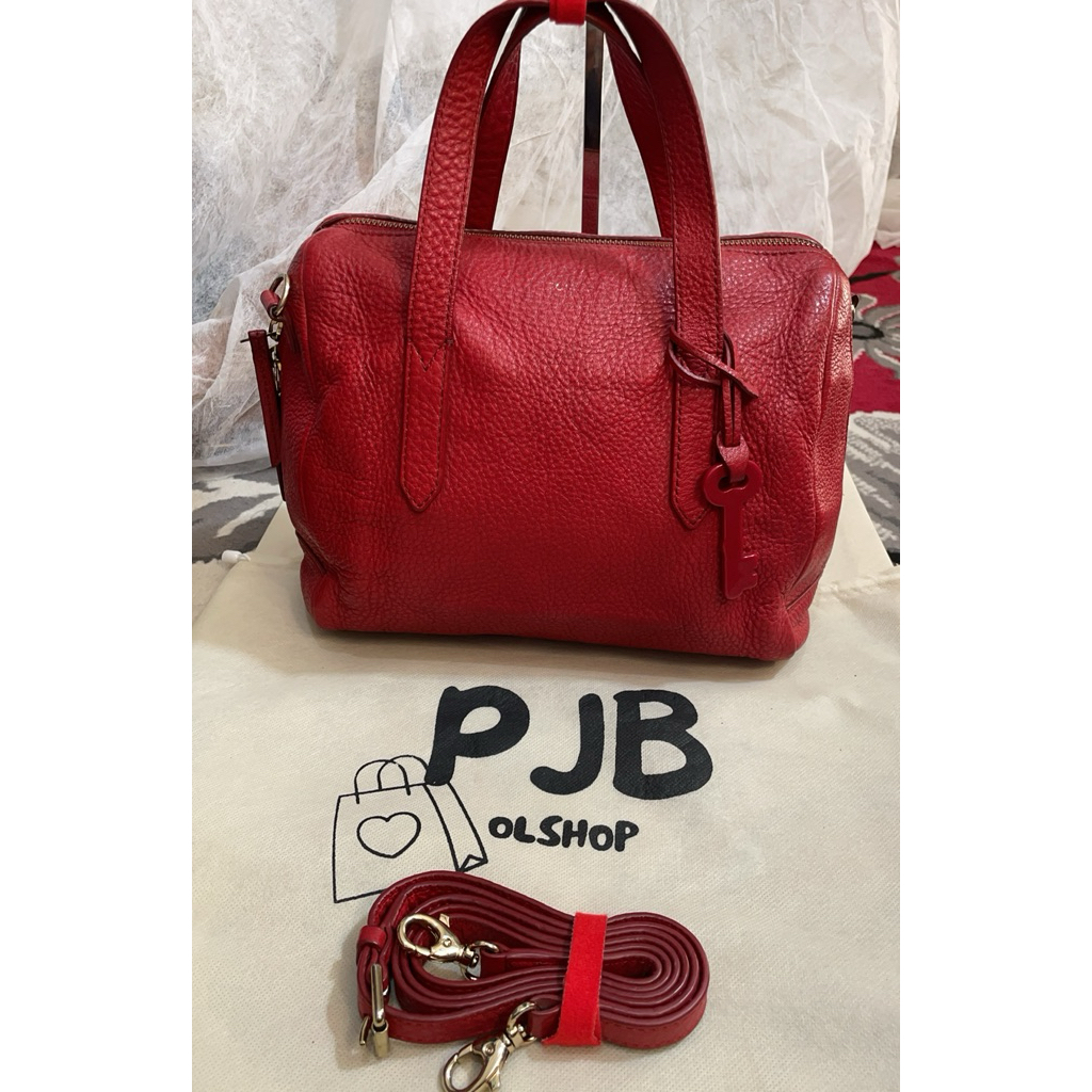 Sydney Satchel Red