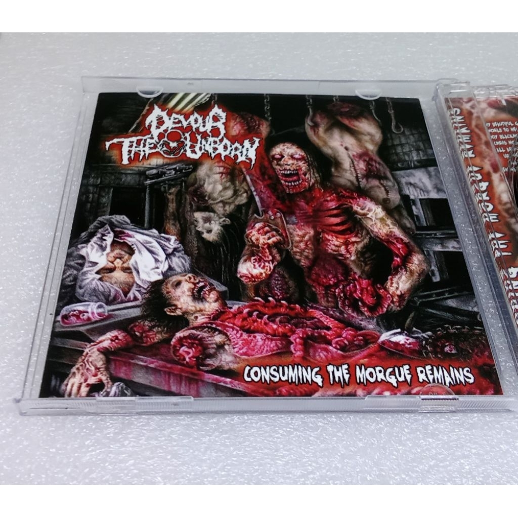 CD audio Devour the Unborn - Consuming the Morgue Remains