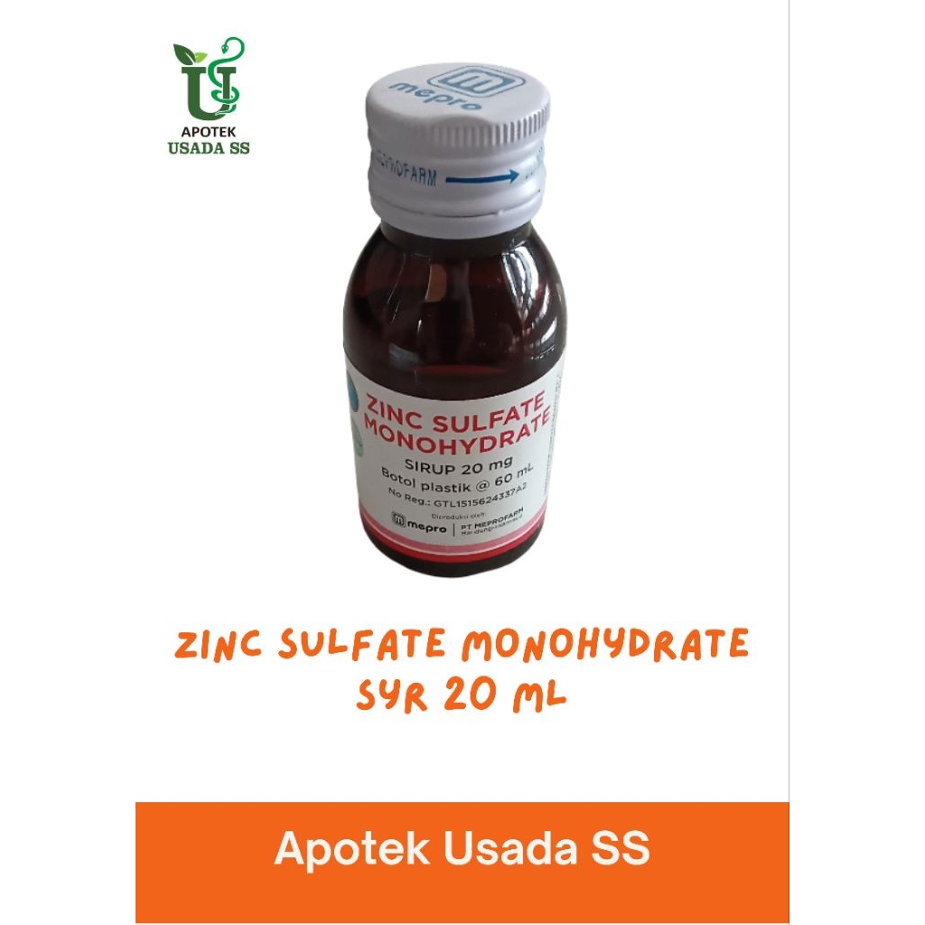 SIRUP ZINC 60 ML MEPRO