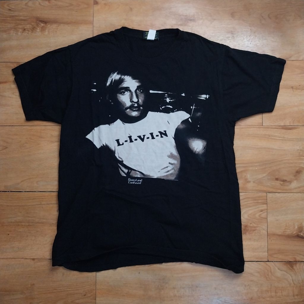 kaos vintage movie dazed and confused mathew mcConaughey movie tee