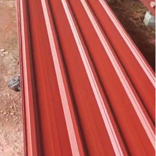 Atap Spandek Galvalum Polos Warna Merah 0.25 0.30 0.35 mm  - harga per Meter