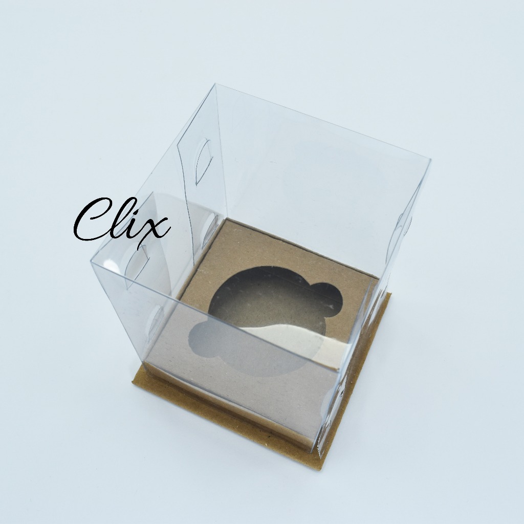 Box cupcake isi 1 kraft