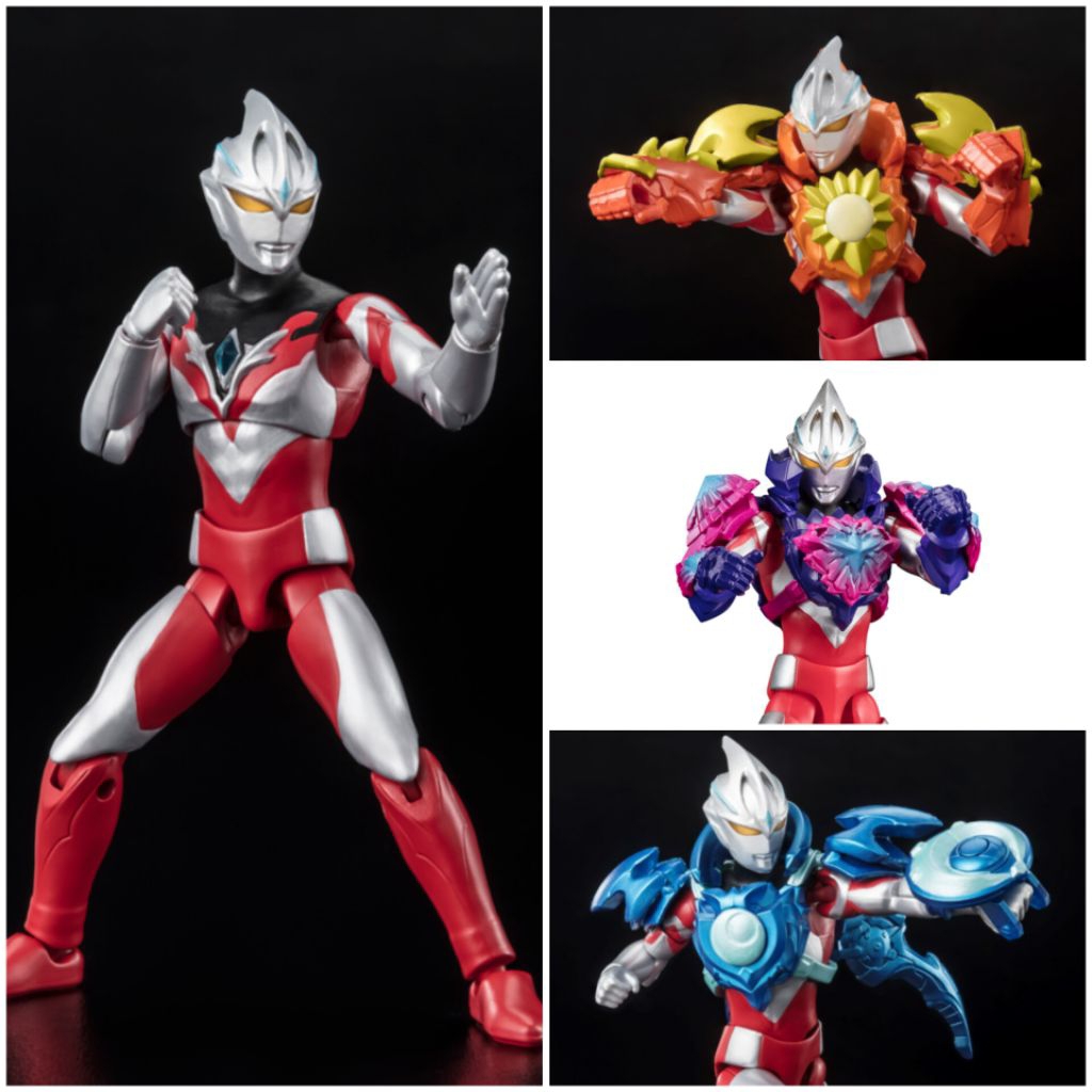 chodo alpha ultraman arc solis luna armor set bandai mainan rakit candy not shf ss kamen rider zeztz