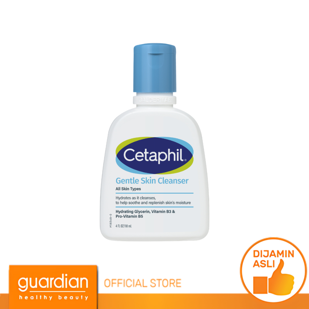 Cetaphil Gentle Skin Cleanser 59 ml, 118 ml - Sabun Pembersih Muka untuk Skin Care Cocok Untuk Segala Jenis Kulit