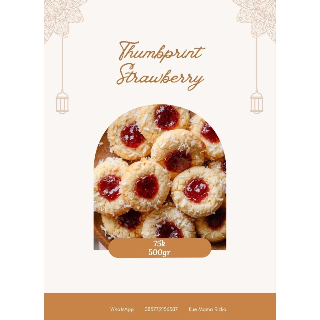 Thumbprint Strawberry