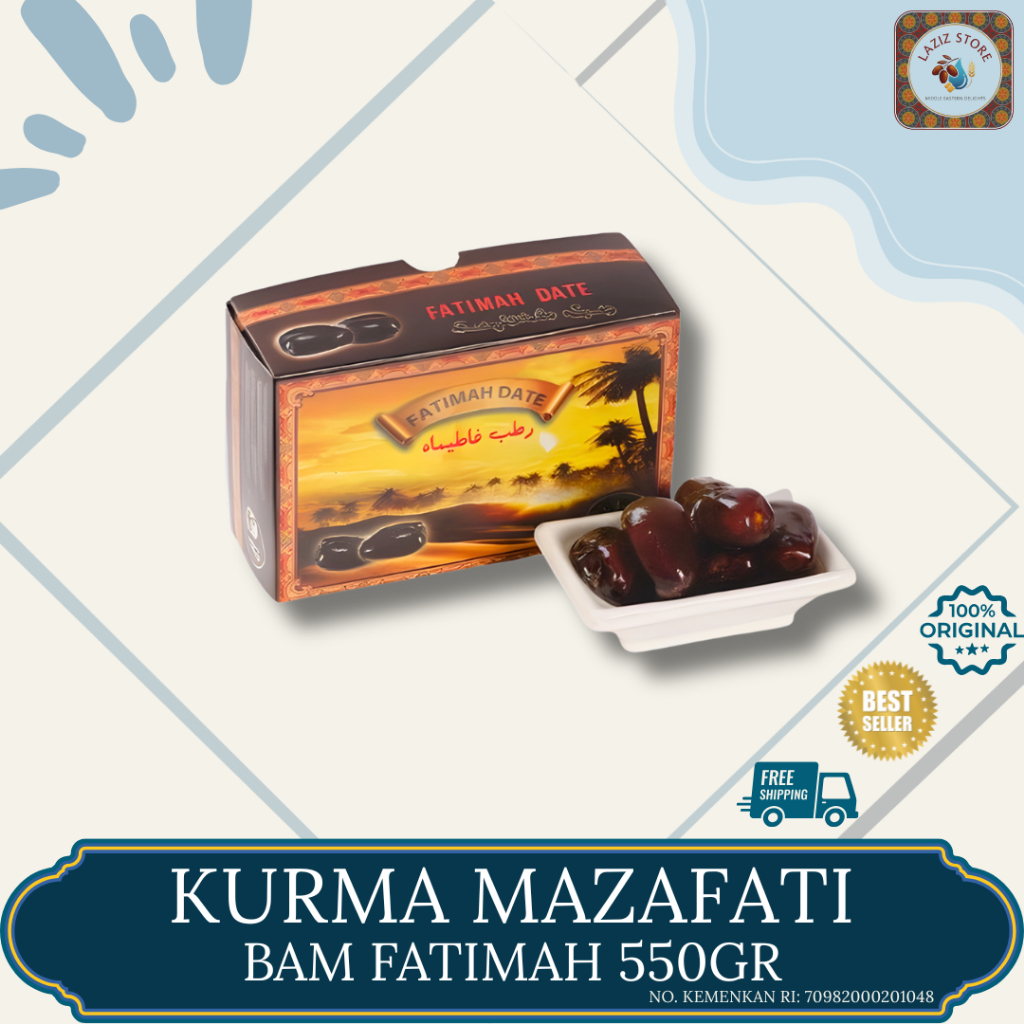 Kurma Mazafati -  Kurma Bam Fatimah 550gr