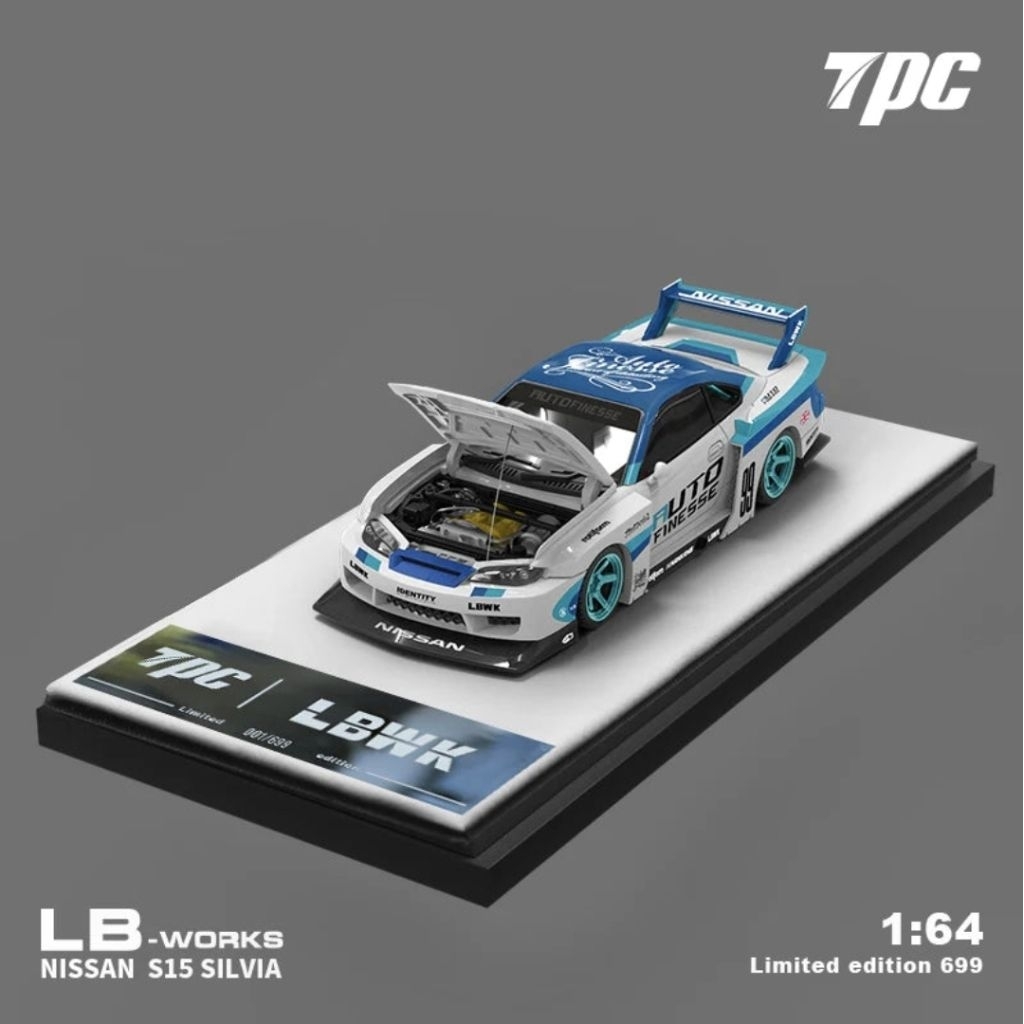 TPC Nissan LB-Super Silhouette S15 Silvia Auto Finess Blue