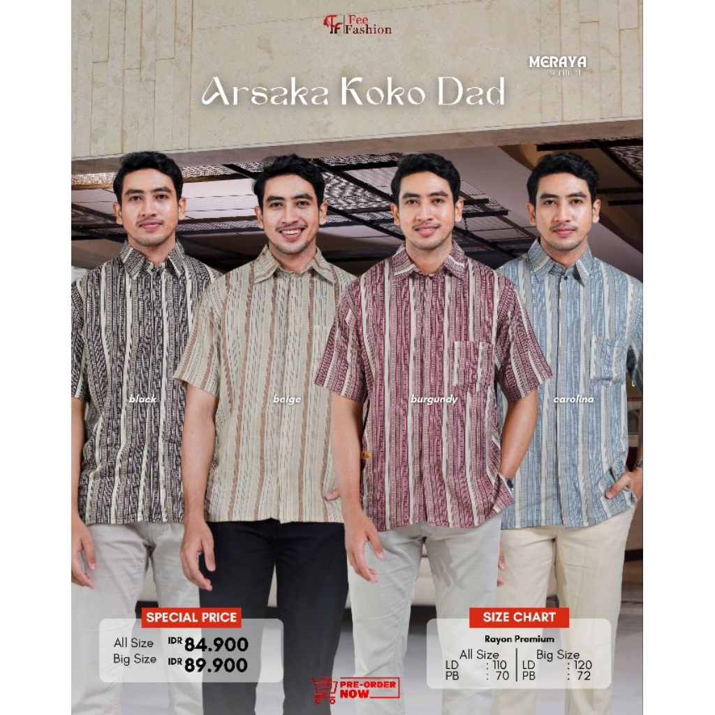 ARSAKA KOKO SERIES MERAYA SARIMBIT BY FEE FASHION