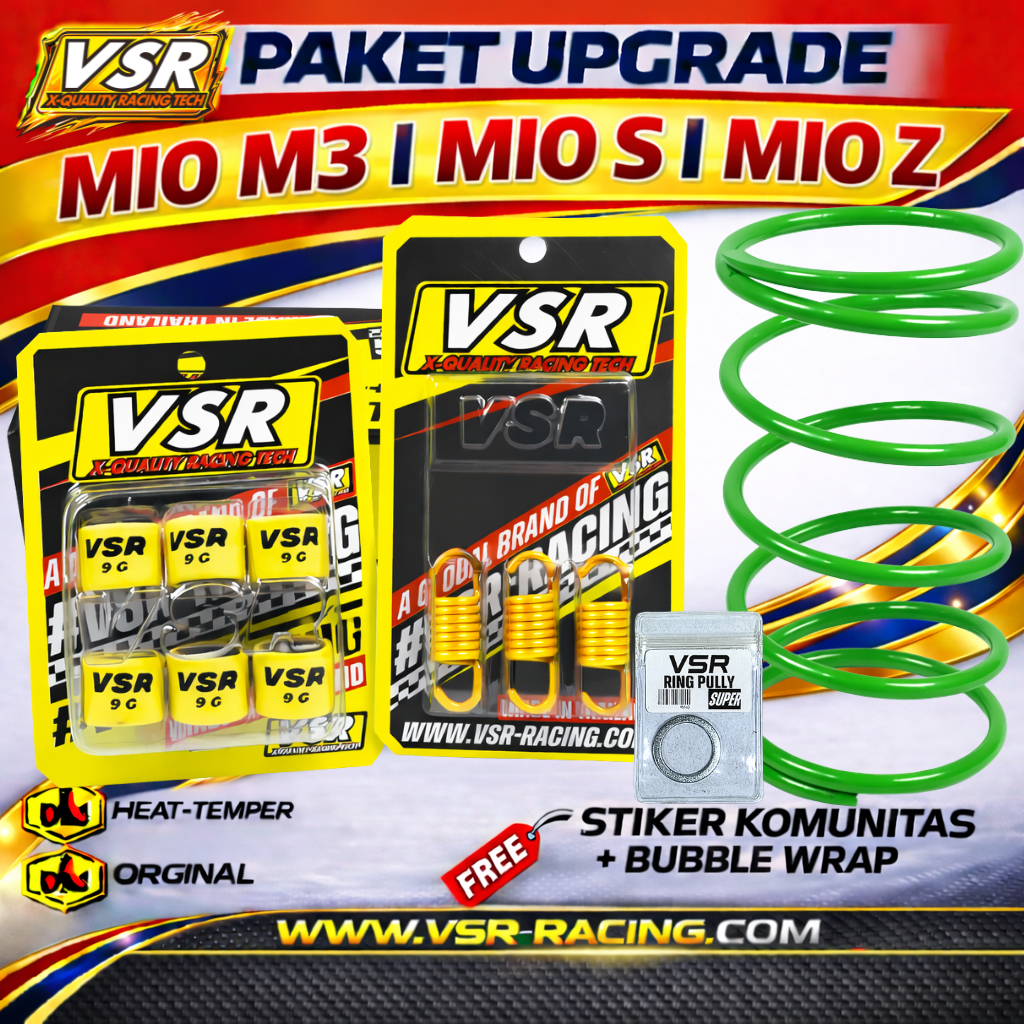 Paket Hemat Upgrade CVT Mio M3 Paket Kirian Soul GT 125 Xride 125 Mio Z