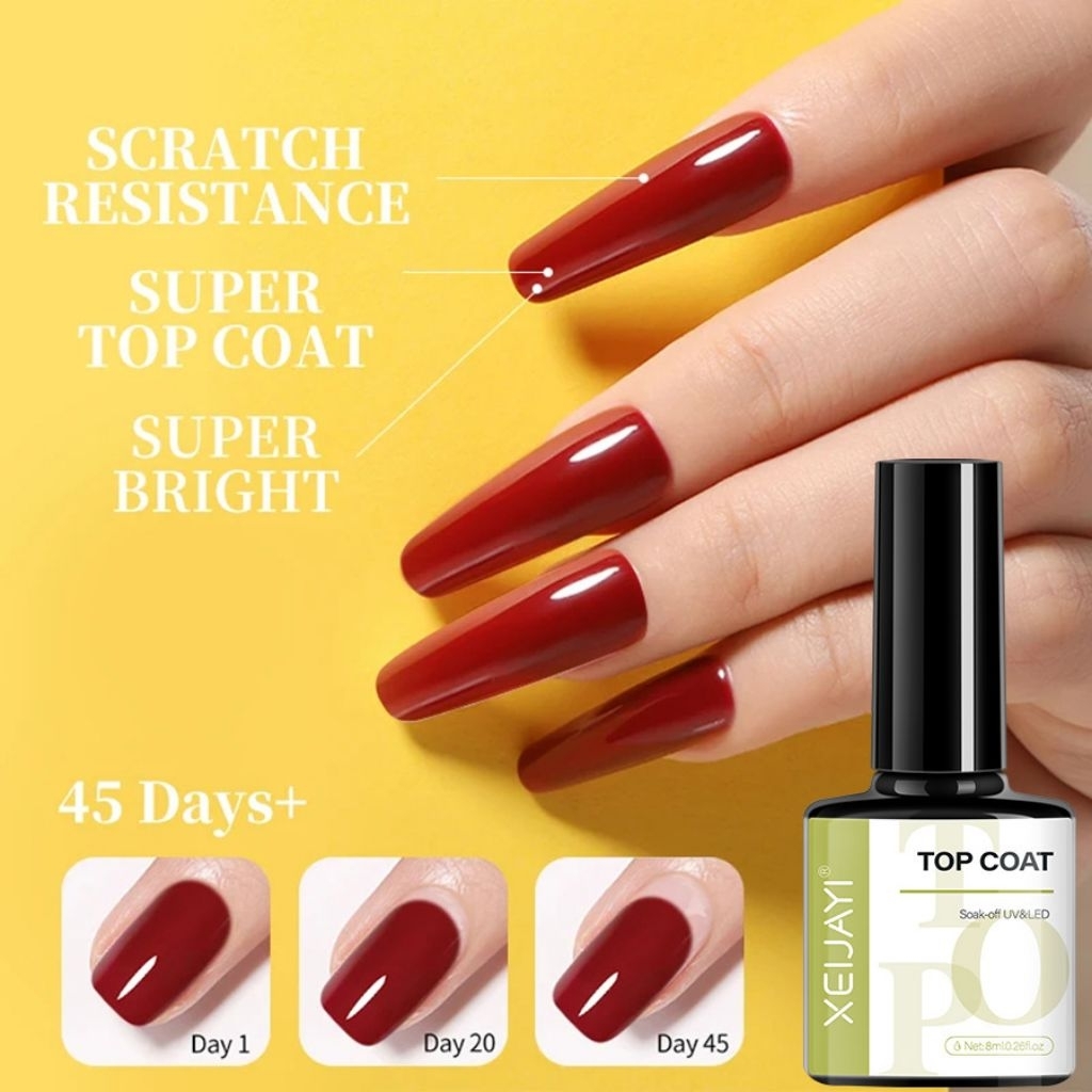 AnnoraBeauty-Xeijayi Top Tempered Coat Base Coat Matte Primer