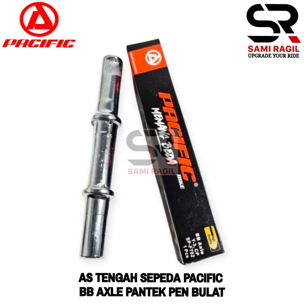 AS TENGAH SEPEDA PACIFIC SEPEDA ONTHEL JENGKI MINI BB AXLE PANTEK PEN BULAT ONTEL JAWA JOWO UNTA UNT