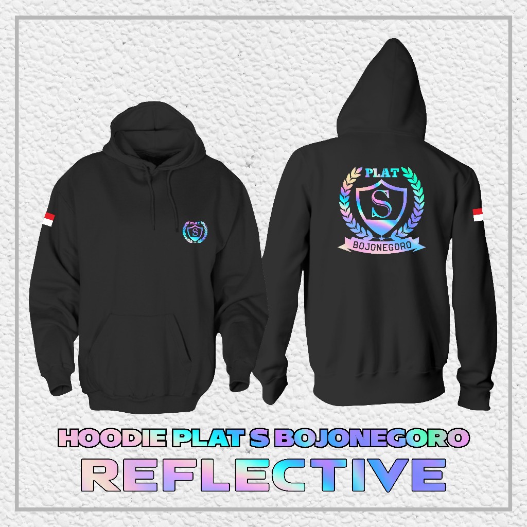 Hoodie Jaket PLAT S BOJONEGORO REFLEKTIF