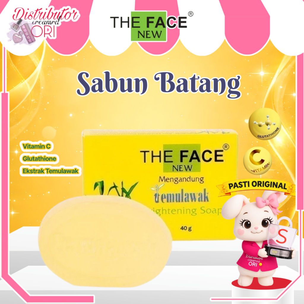THE FACE SABUN BATANG TEMULAWAK | ORIGINAL BPOM