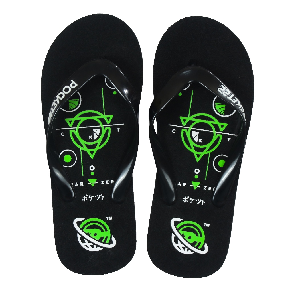 POCKET22 SENDAL MOTIF DEWASA FFD 1233 OLLUS - MODEL TERBARU SIMPLE DAN NYAMAN DIPAKAI