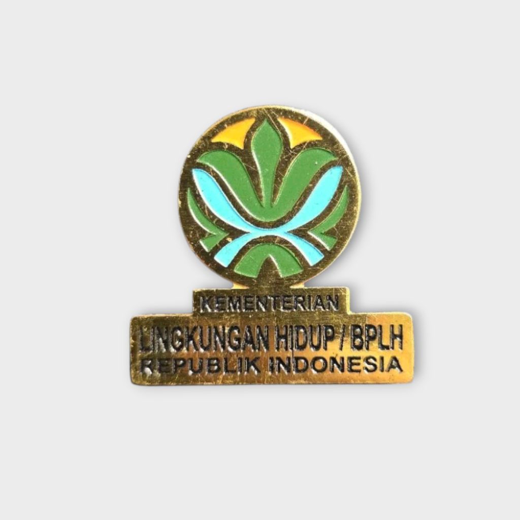 Pin Lingkungan hidup / Pin Kehutanan / Pin Lingkungan hidup Republik Indonesia /