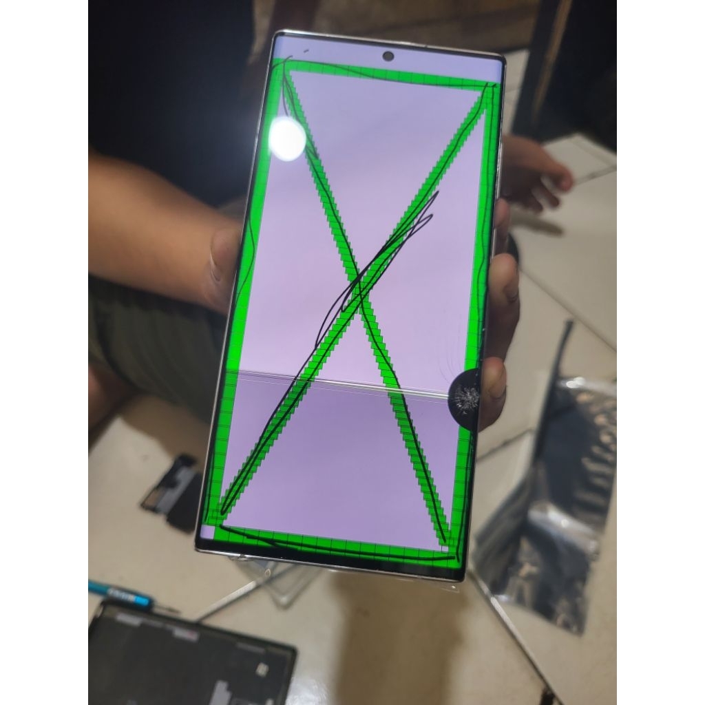 LCD SAMSUNG S22ULTRA MINUS SEPERTI GAMBAR