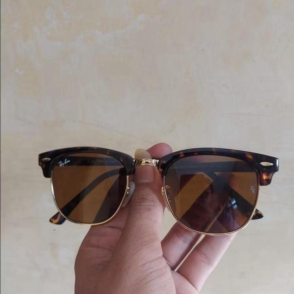 Kacamata Rayban Clubmaster RB3016 Tortoise Secen Ori