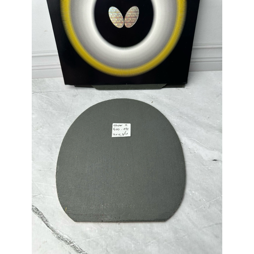 Second Karet Pingpong Bet Bat Bad Tenis Meja Glayzer Merah Co