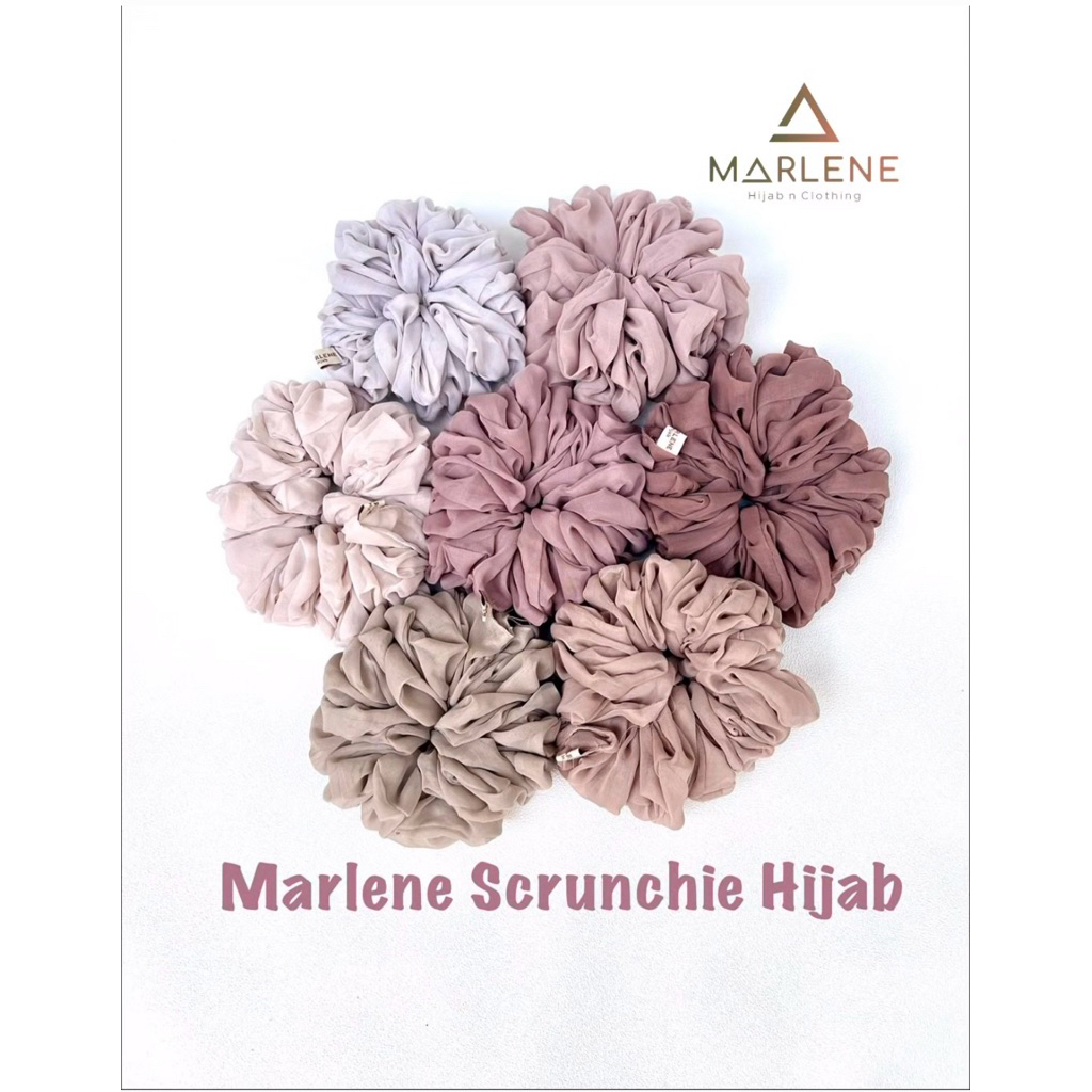 Marlene - Scrunchie Cepol Hijab (Ikat Rambut)