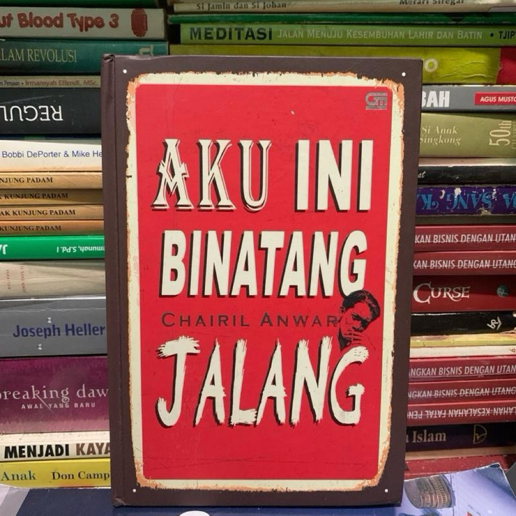 Aku ini binatang jalang by Chairil anwar hard cover ORIGINAL