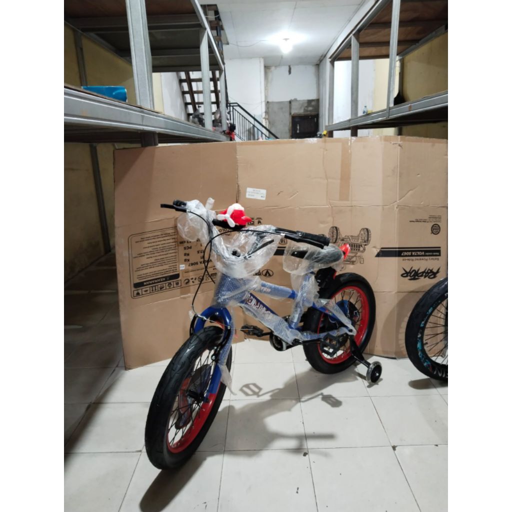 sepeda bmx anak uk 16" ban besar