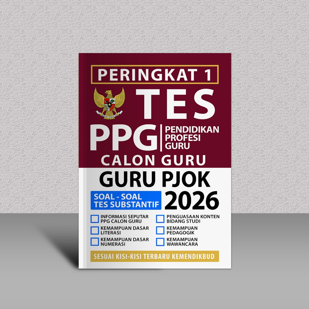 Buku PPG Prajabatan Guru PJOK 2026 - Buku PPG Calon Guru PJOK 2026