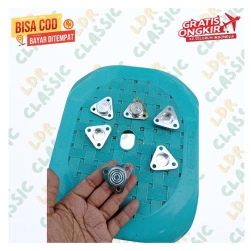 Tutup Sensor Variasi Segitiga Netral RX King Rx Spesial Model cnc Bagus