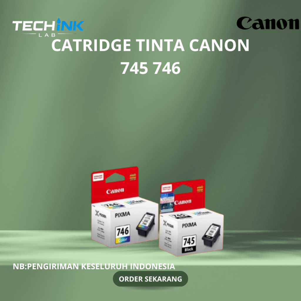 Cartridge Tinta PG 745 CL 746 Canon MG2570S TS207 TS307