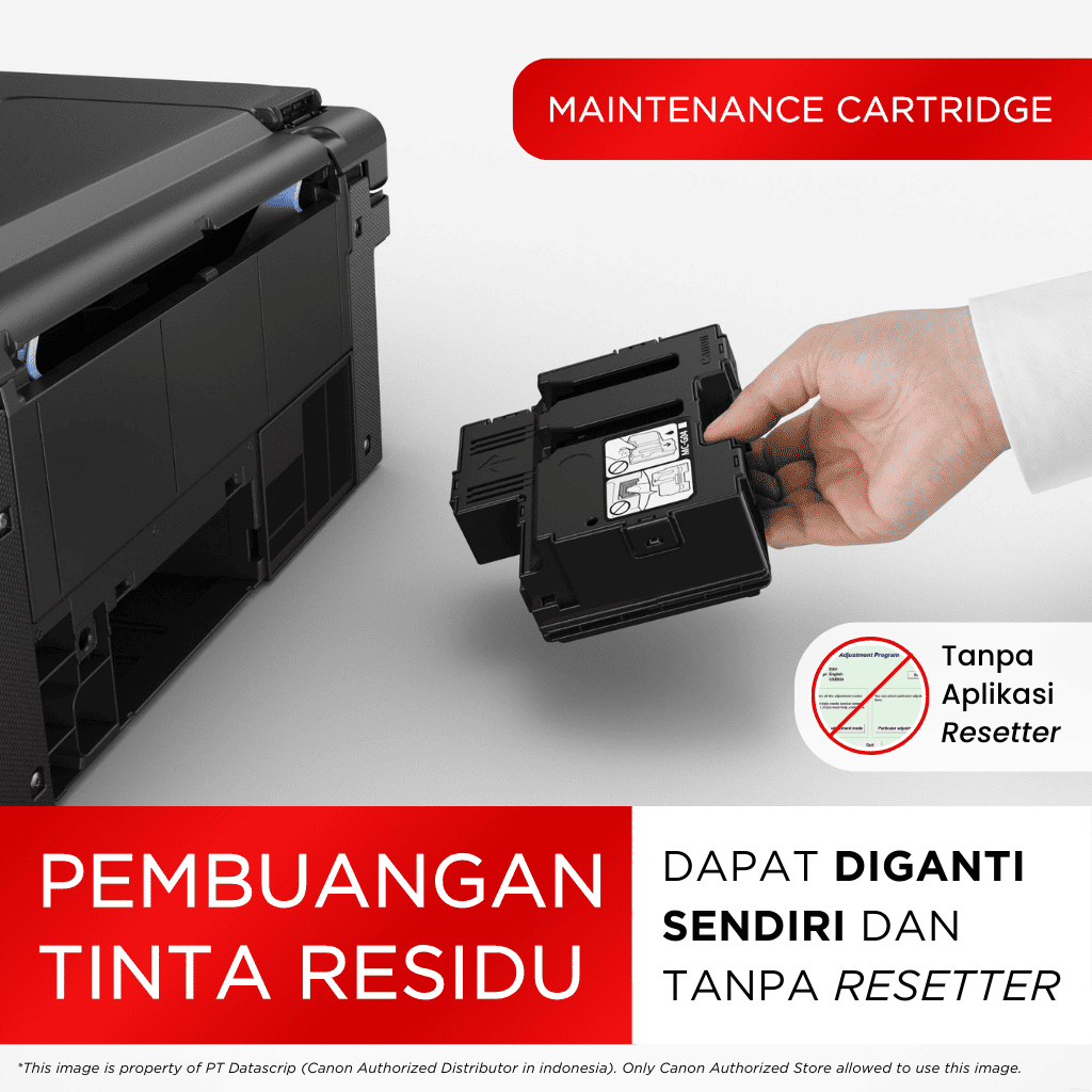 Printer Wifi Canon G3730 Hitam – Ink Tank Wireless All In One Print Scan Copy MacOS – Garansi 3 Tahun – Pengganti L3250 L3251