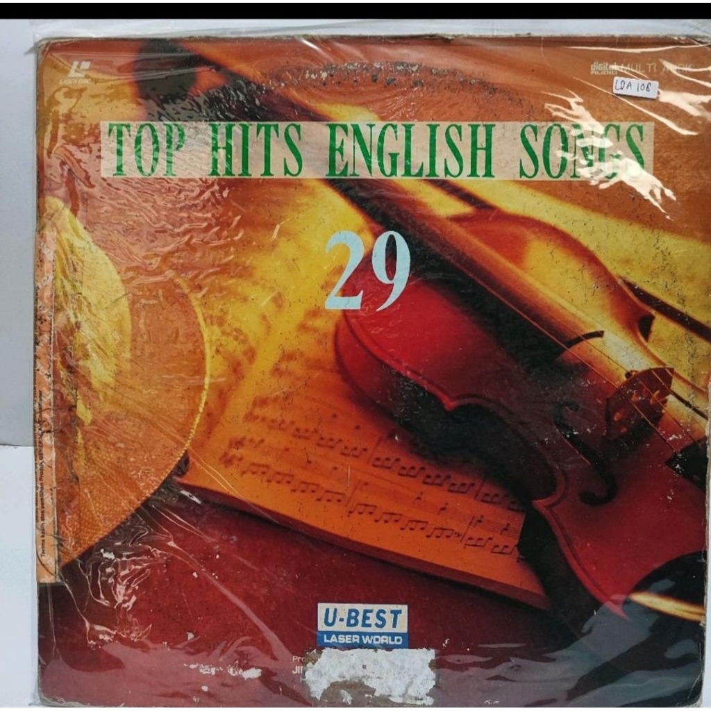 LASER DISC THE GREATEST LOVE SONGS