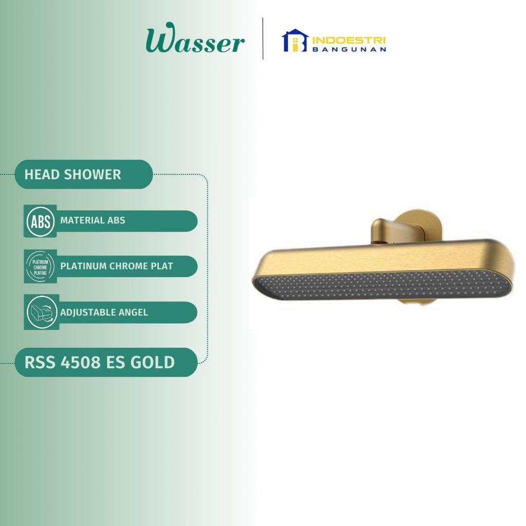 Head Shower Wasser RSS 4508 ES Titanium Gold / Wasser Wall Shower / Fixed Shower Head