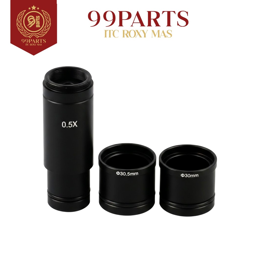 99SPS -  Adaptor Kamera Mikroskop For Lensa Mata 0.5X / Lensa Sambungan untuk Kamera Mikroskop Binok