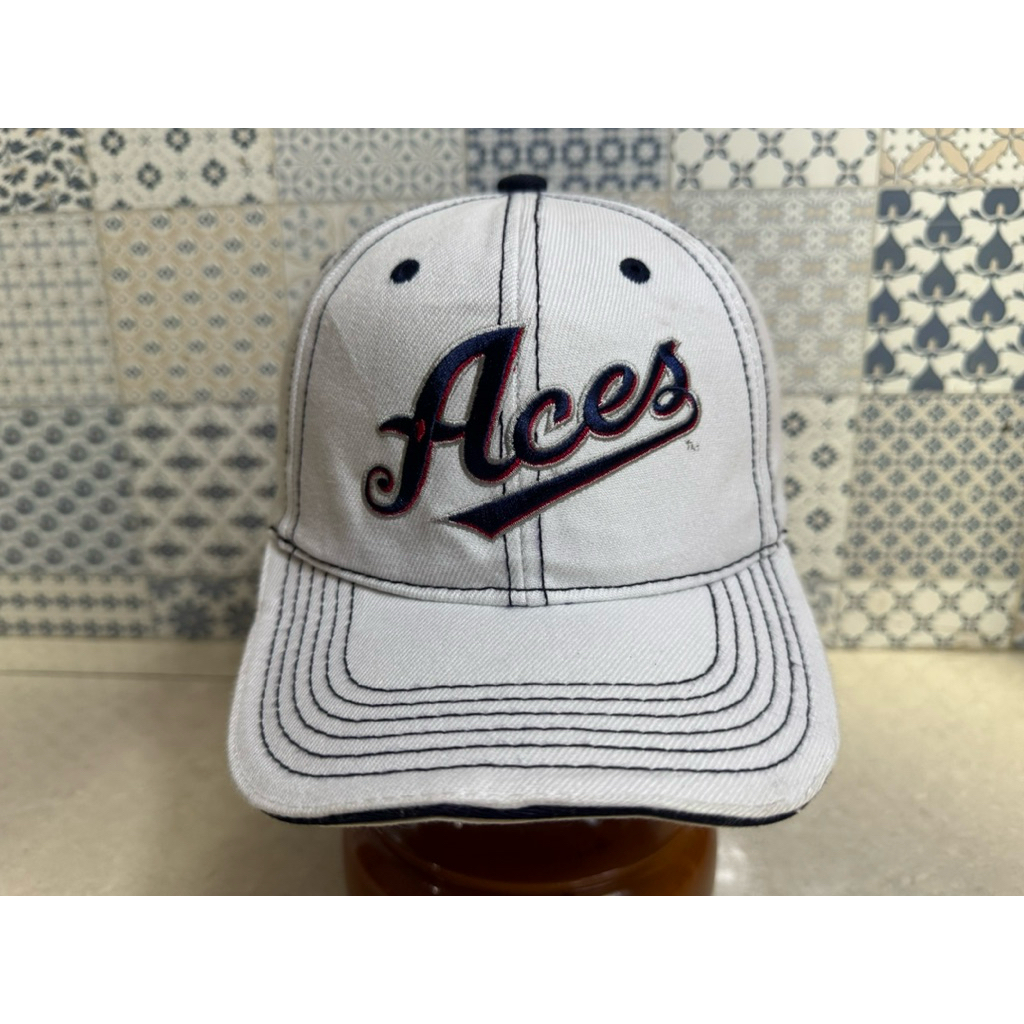 Topi Second Brand Branded White Putih Aces By Melonwear Original Offical Tag