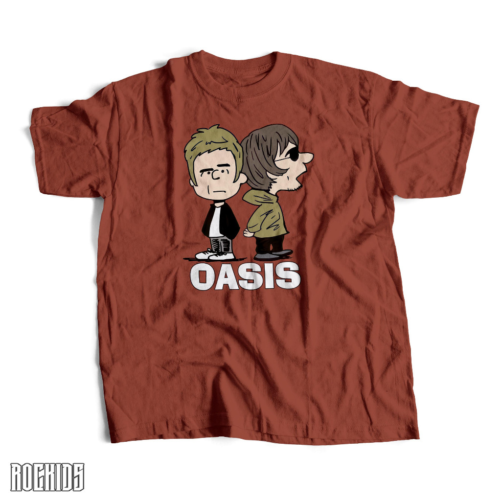 ROCKIDS - OASIS - TSHIRT - TEES - KIDSWEAR - KAOS BAND - KAOS BAND OASIS - KAOS OASIS - TSHIRT OASIS