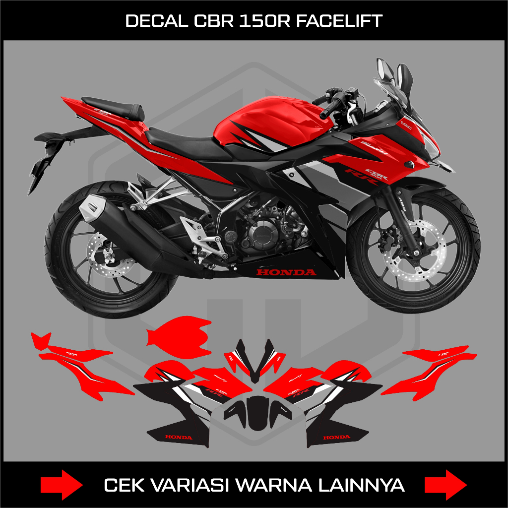 Decal Sticker Full Body Honda CBR 150R 2016-2019 Facelift