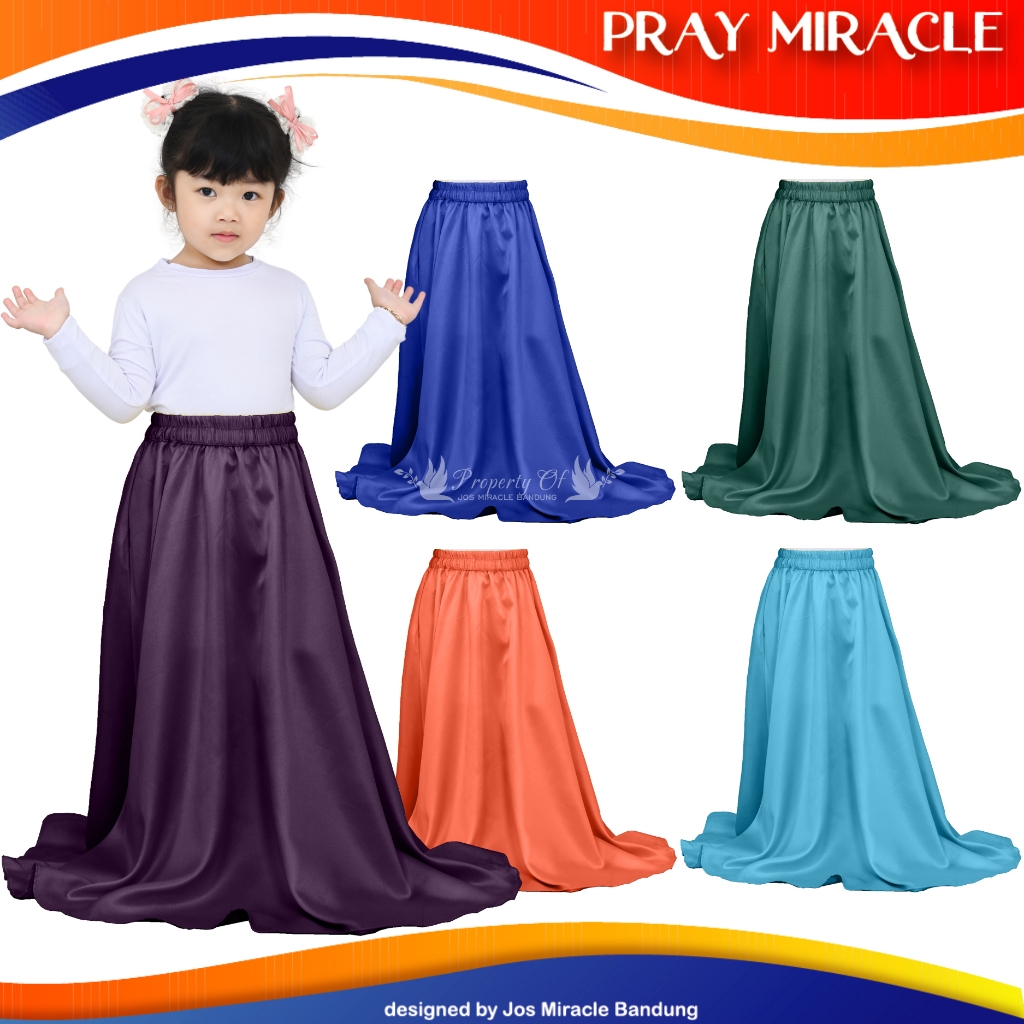 PM - Rok Payung - Anak - Satin Velvet - Penari Tamborin
