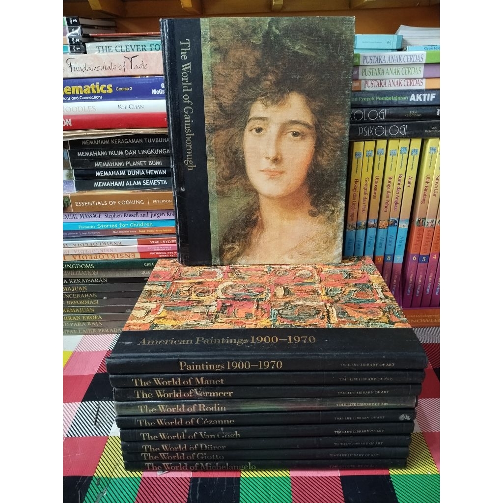 ENCYCLOPEDIA TIME LIFE LIBRARY OF ART THE WORLD OF VAN GOGH MICHELANGELO GIOTTO DURER CEZANNE RODIN 