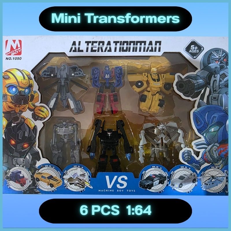 Mainan mini deformation transformers Alterationman