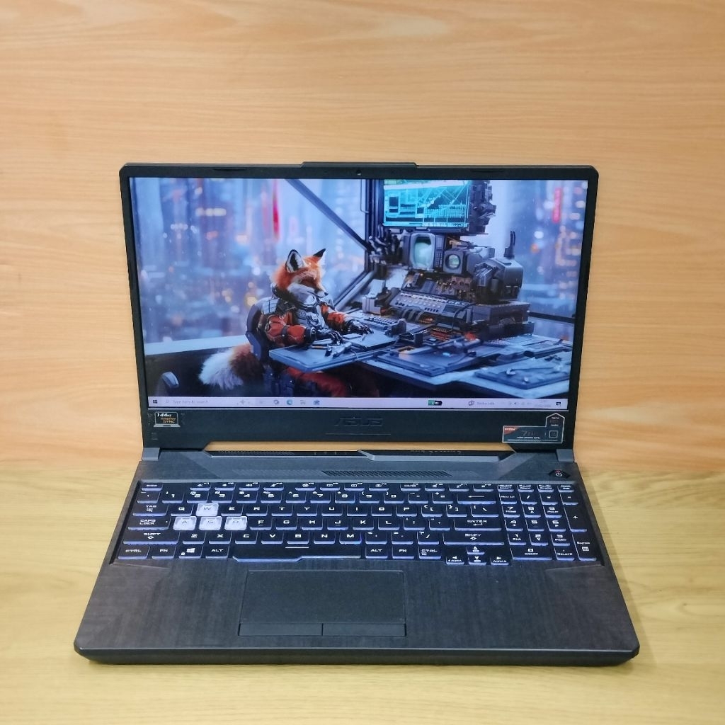 laptop asus tuf A15 Fa506II Amd Ryzen 5-4600H Nvidia Geforce GTX 1650Ti ram 8gb/ssd 512gb fhd ips rg