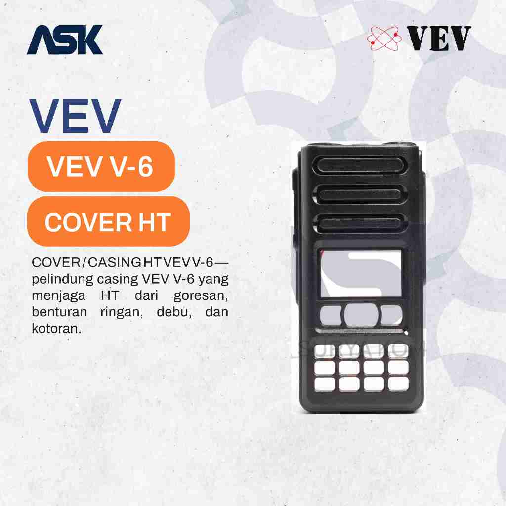 Cover Handy Talky V6 VEV / Casing HT V-6 VEV